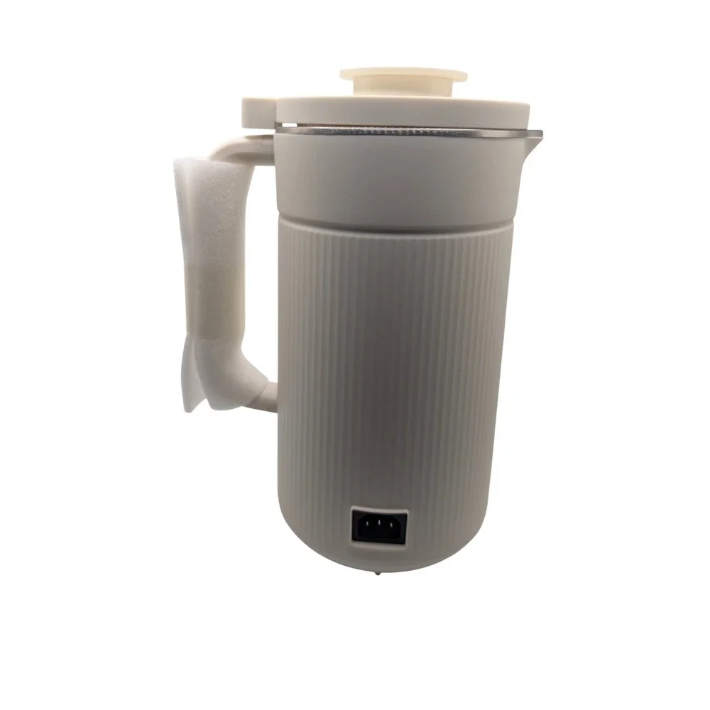Agreea Nut Milk Maker Machine White Automatic Soy Oat Milk Maker Self-Cleaning